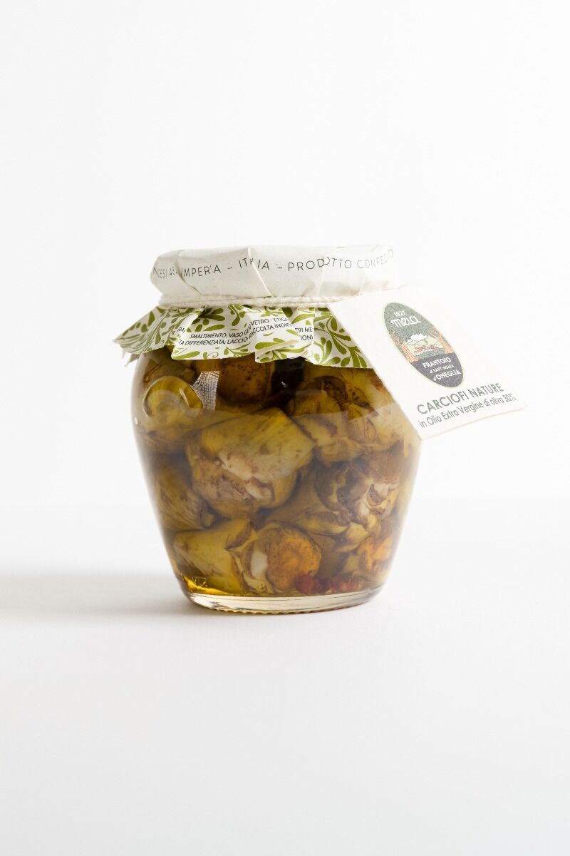 Carciofi "Nature" in Olio EVO 290 Grammi
